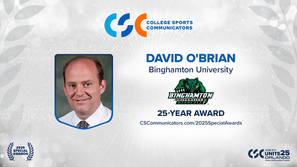 2025 Special Awards Salute: David O'Brian - 25-Year Award